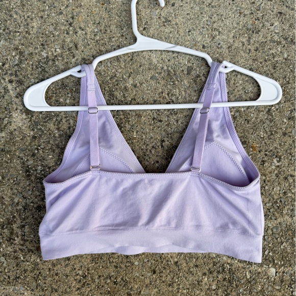 Clean Jockey Lavender Padded Sports Bra Size L - Picture 3 of 3